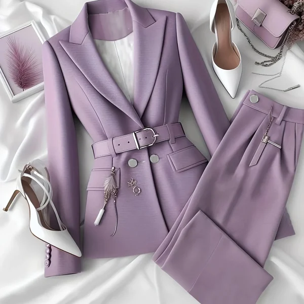 Urban elegant temperament office business suit